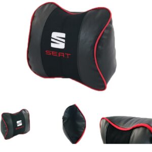 Seat Geniş Havalı Deri Boyun Seyahat Uyku Yastığı 1 Adet