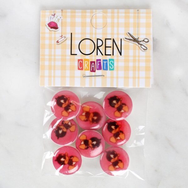 Crafts 8'li Ördek Düğme - 1209