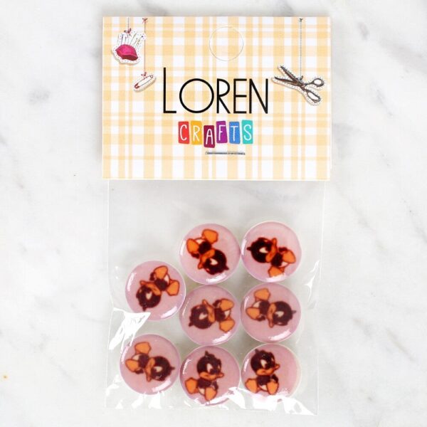 Crafts 8'li Ördek Düğme - 1205