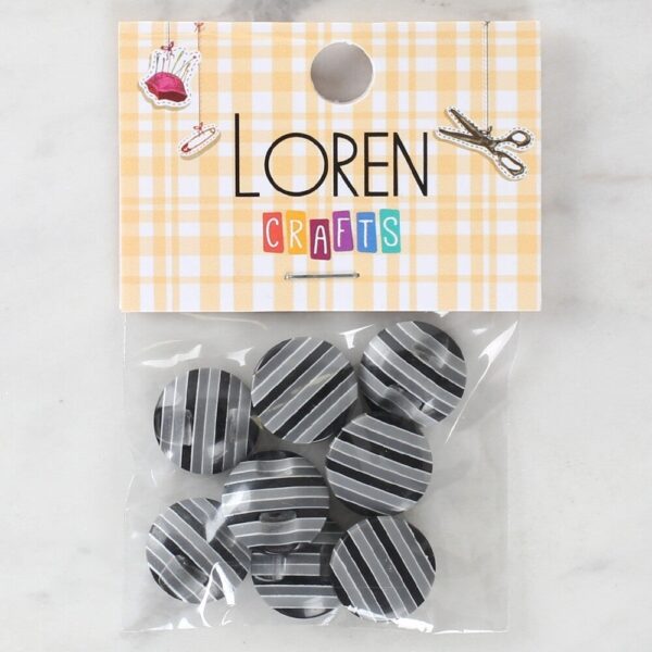 Crafts 8'li Desenli Düğme - 1098