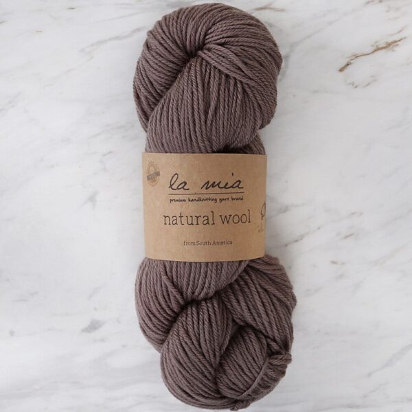 Natural Wool Açık Kahverengi El Örgü İpi - H5 - 33604