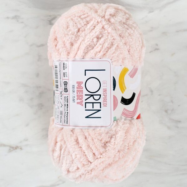 Mery Pudra Pembesi El Örgü İpi - M401 - 34309